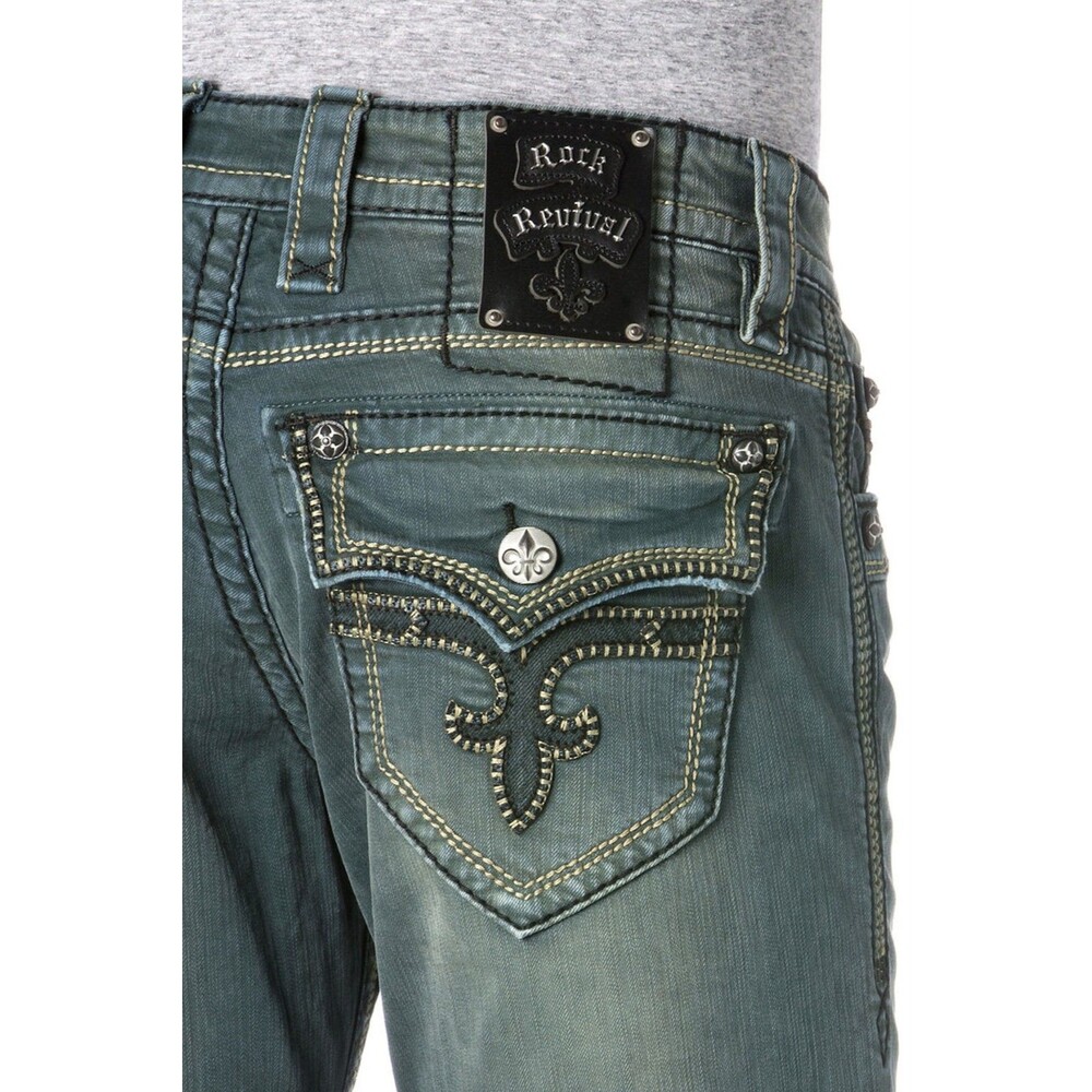 Rock Revival Sebastian A15 Alt Straight Leg Jeans
